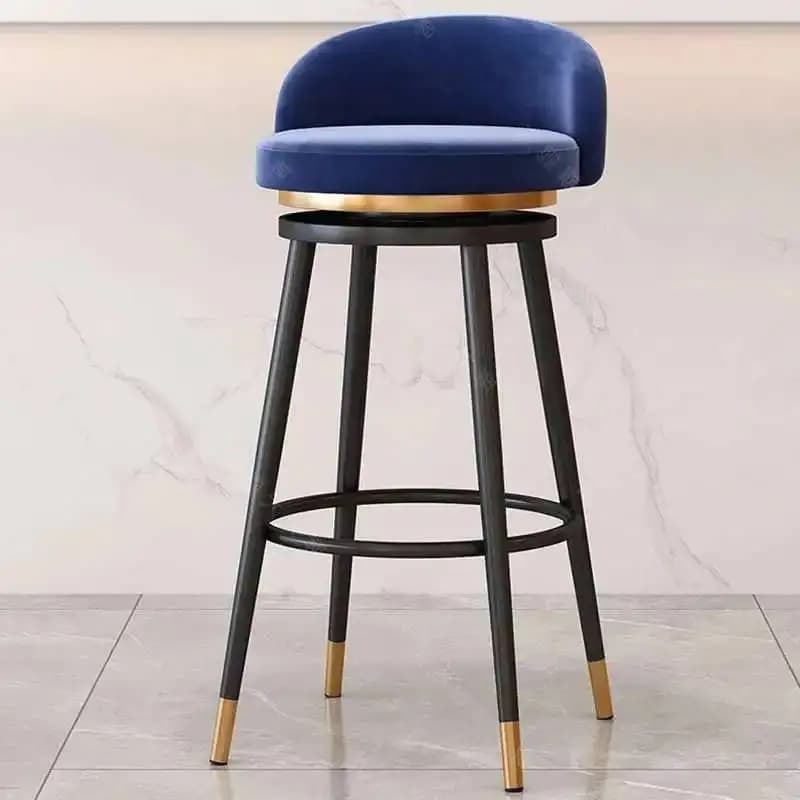 Tabourets De Bar nordiques De luxe hauteur De comptoir confortable minimaliste chaise moderne Restau