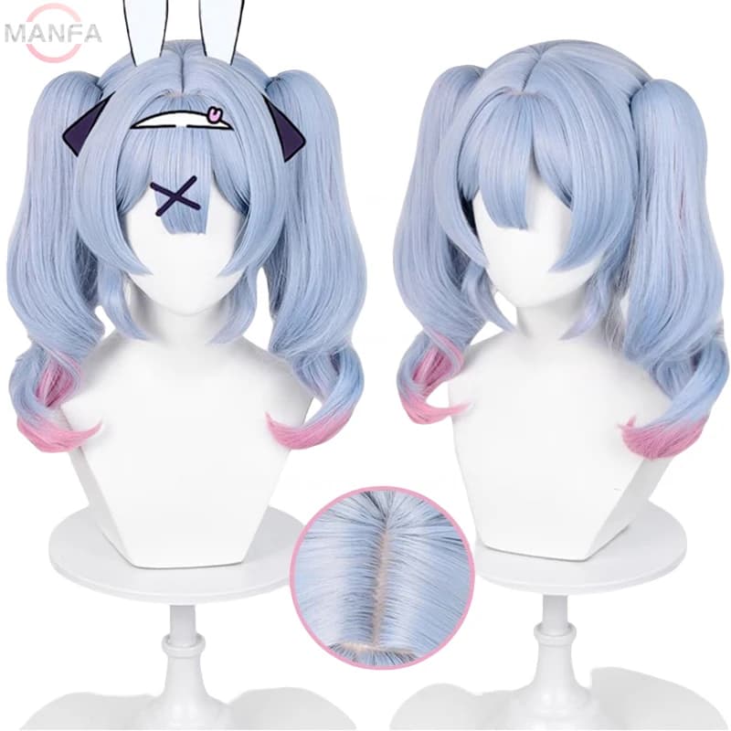 2 styles de perruque de Cosplay Miku Rabbit Hole, perruques synthétiques résistantes à la chaleur + 