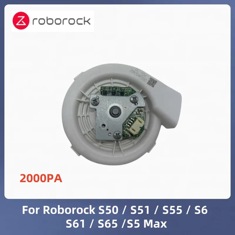 Original pour Roborock ventilateur moteur Robot nettoyeur S50/S51/S55/S6/S61/S65/S5 Max générateur d