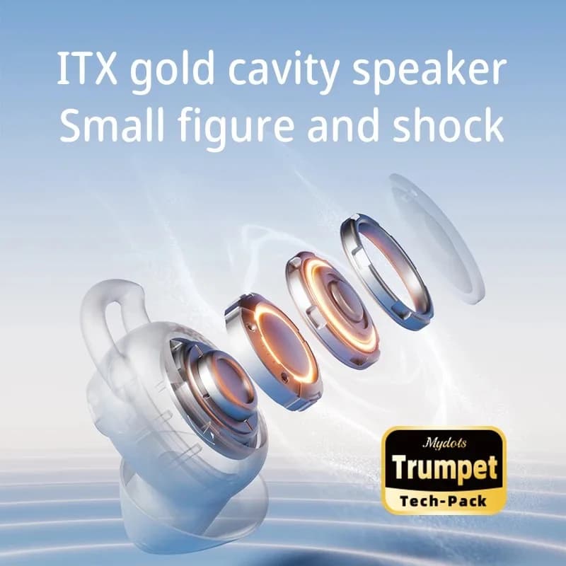 HaaYot sans fil Sleepbuds Bluetooth dormir écouteurs Mini invisible confortable blocage du bruit cas