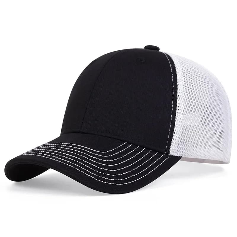 Casquette de Baseball unisexe à 8 lignes sur le bord du chapeau, chapeaux décontractés réglables pou