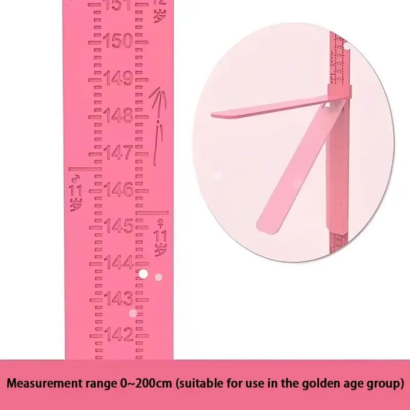 Autocollant mural règle de mesure de la taille pour enfants, jauge de hauteur précise pour bébé, règ