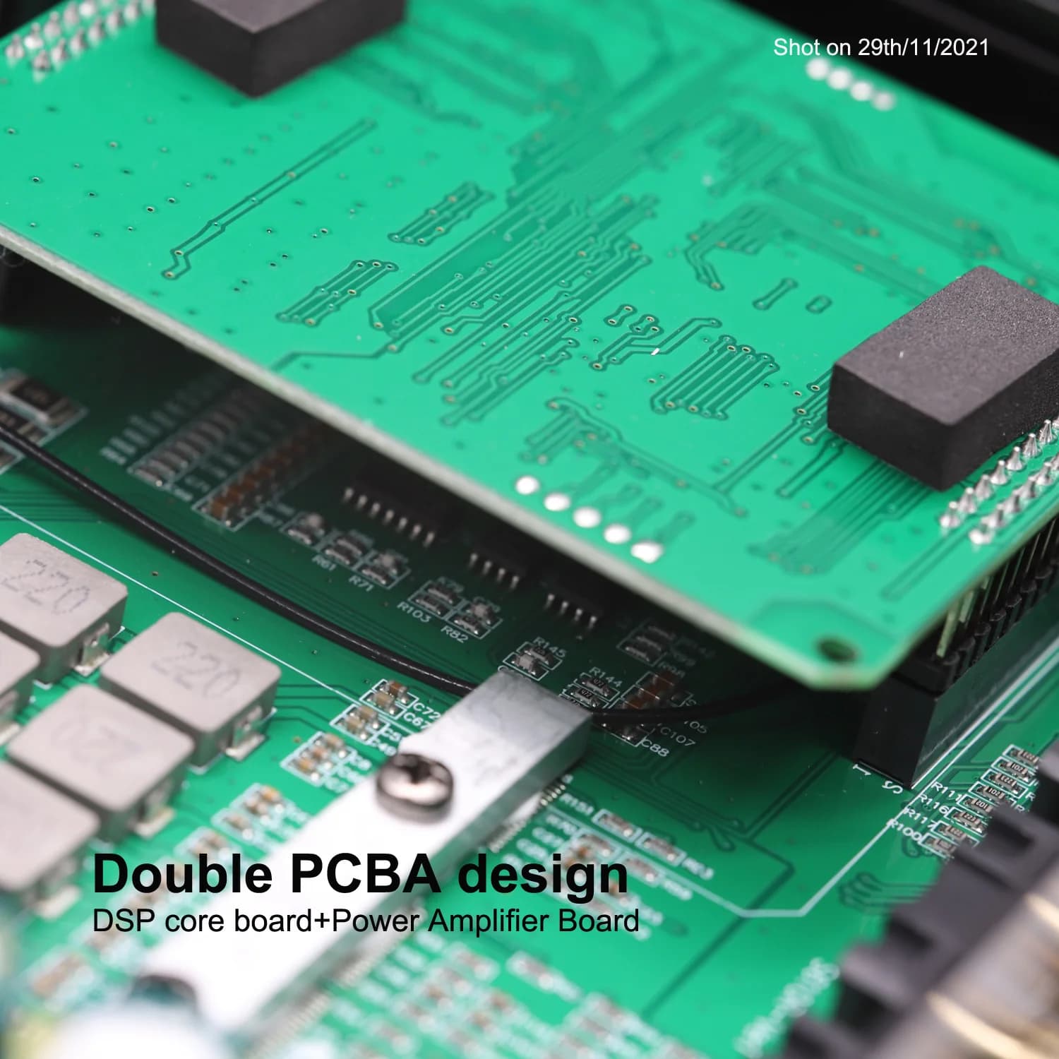 PUZU PZ-X6800S 6ch à 10ch Premium Car Audio DSP Processeur Intégré 8ch Amplificateur Puissance de So