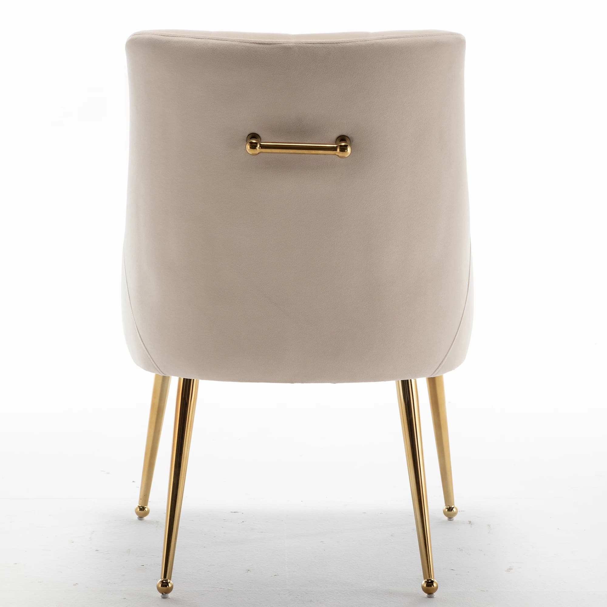 SEYNAR-Ensemble de 2 chaises de salle à manger modernes, chaise d'appoint avec dossier touffeté et n
