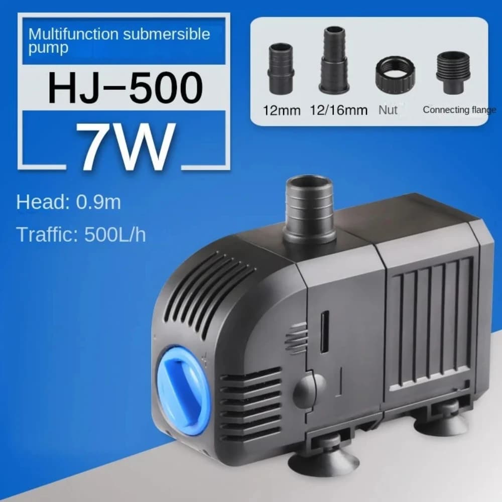 Ultra-silencieuse série HJ 500-3000L/H pompe de fontaine d'eau Submersible filtre étang à poissons p
