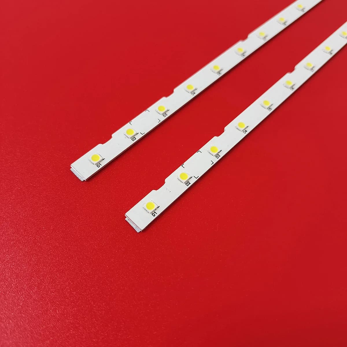 Bande de rétro-éclairage LED 38 lampes pour Samsung TV 49 pouces, UE49NU7140U UE49NU7100U UE49NU7100