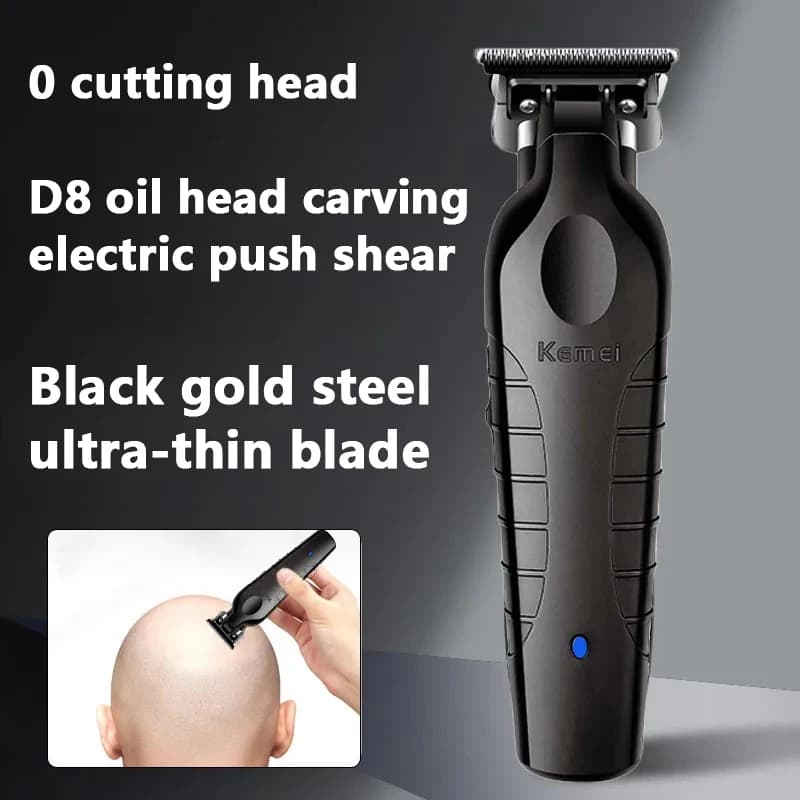 Tondeuse à cheveux professionnelle Kemei KM-2299, 1200 mAh, tondeuse à cheveux électrique rechargeab