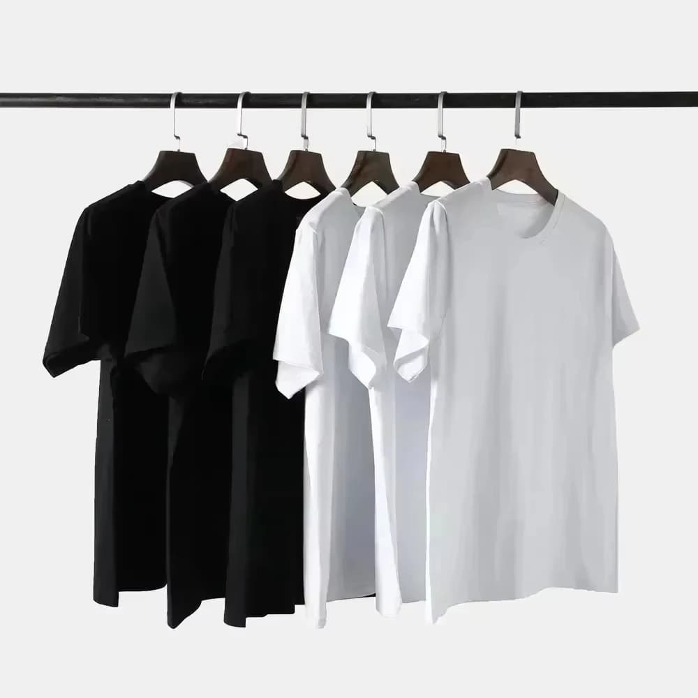 Who's Young Thug T-Shirt en coton imprimé graphique col rond haute qualité manches courtes décontrac