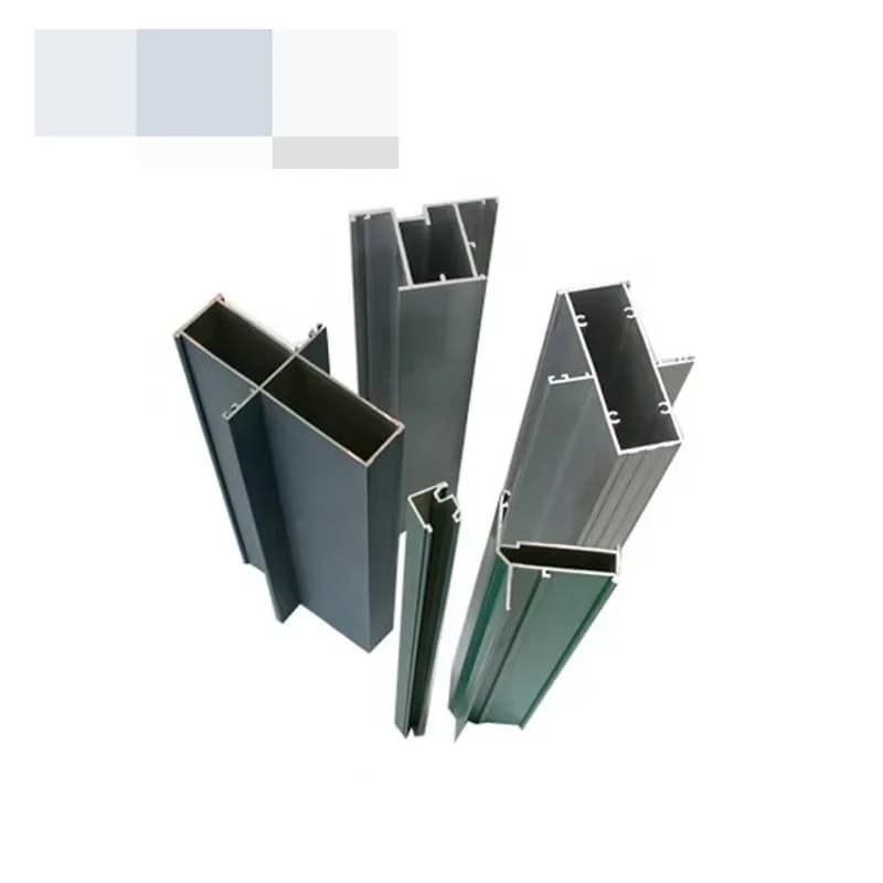 Fenêtre en aluminium de haute qualité du fabricant d'extrusion pour portes et fenêtres.