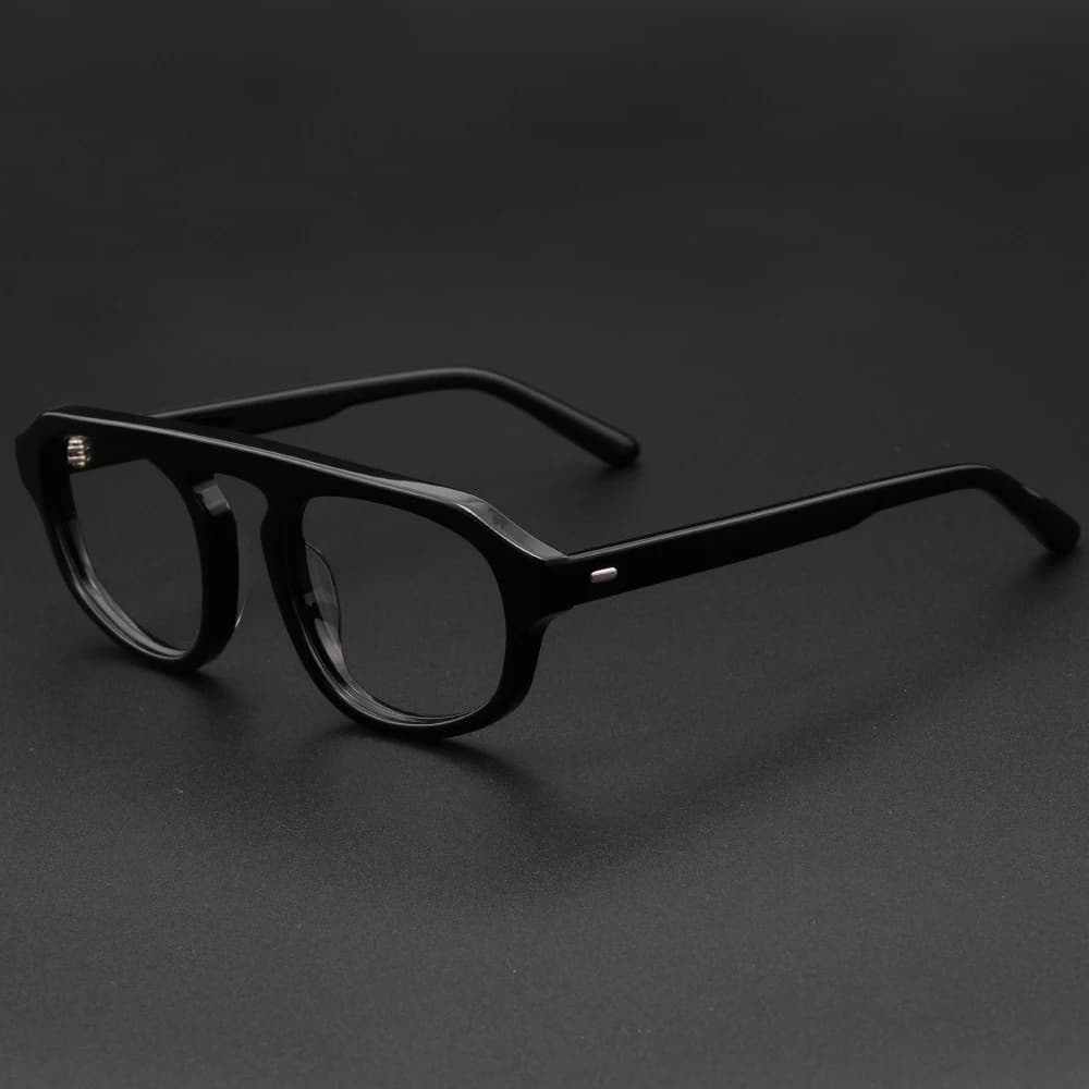 Nouvelles montures en acétate au design unique pour lunettes homme et femme, montures optiques de ha