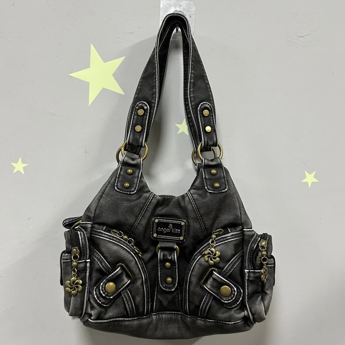 Sacs à main pour femmes, petit sac à bandoulière, fourre-tout souple, sacoche à la mode multi-poches