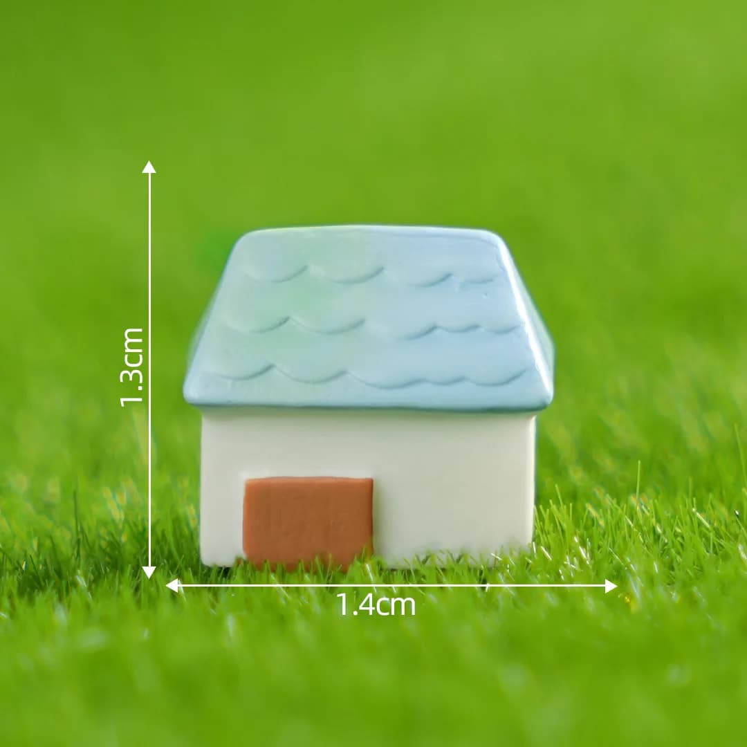 Petite figurine de maison CatXaa