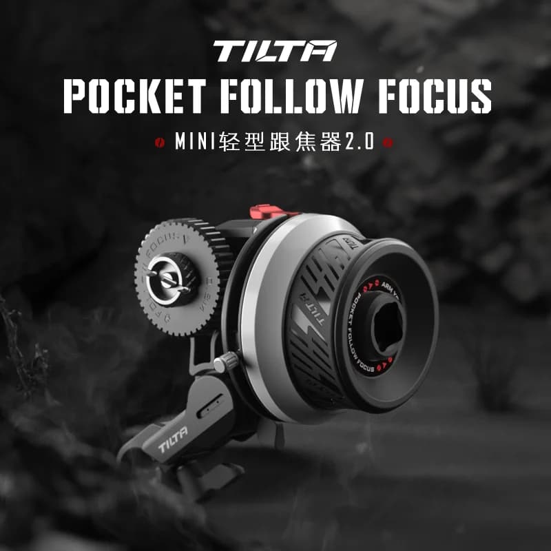 Tilta FF-T07 Mini Follow Focus a un contrôle de zoom léger, adapté aux appareils photo Sony A7M4 A7 
