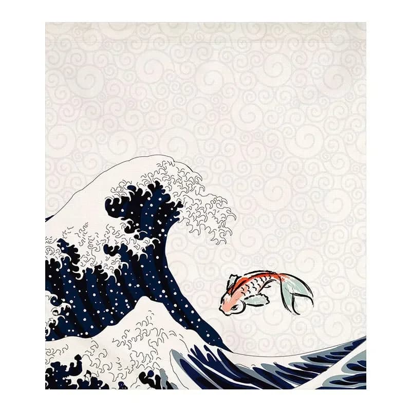 Sushi Shop – rideaux de porte japonais suspendus, drapeau publicitaire, court, Izakaya, restaurant, 