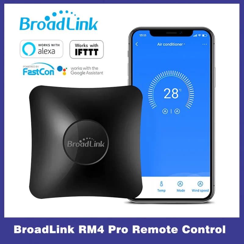 Broadlink RM4 Pro Universele Inteligente Afstandsbed emplacement maison intelligente Wifi + IR + Rf 