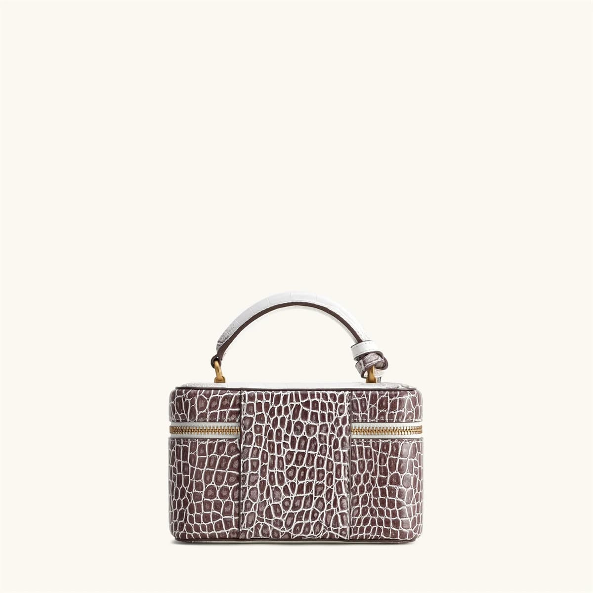 Sac à bandoulière pour femme JW PEI, sac à main croisé, petit sac carré gaufré effet croco, sac mess