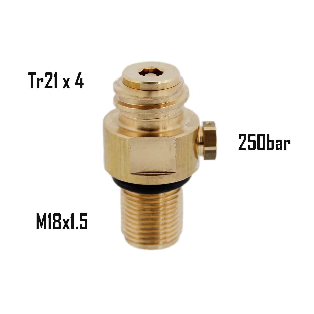 Vanne de Remplacement pour Bouteille de Soda, Intervalles de Co2 Précieux, Tr21 x 4, M18 x 1.5, Flam