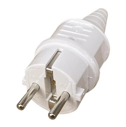 Connecteur de prise de courant de bureau, étanche IP54 250v 16A allemagne PDU UPS eu, prise de panne