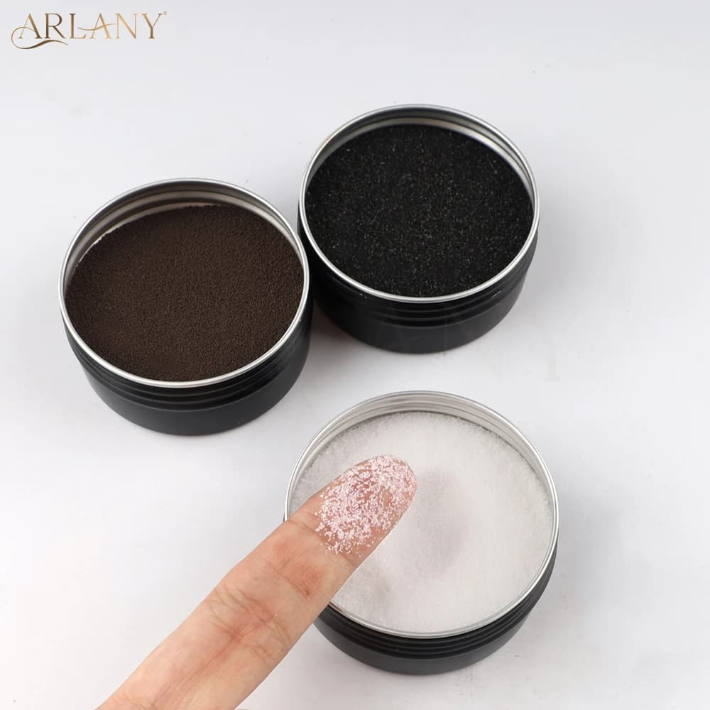 ARLANY poudre de colle à la kératine pour Extensions pré-collées colle à la kératine italienne poudr
