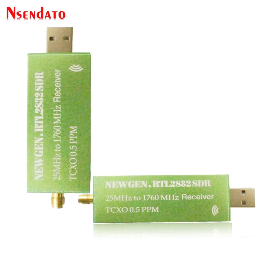 USB2.0 RTL SDR 0.5 PPM TCXO RTL2832U R860 TV Tuner Stick AM FM NFM DSB LSB SW Radio définie par logi