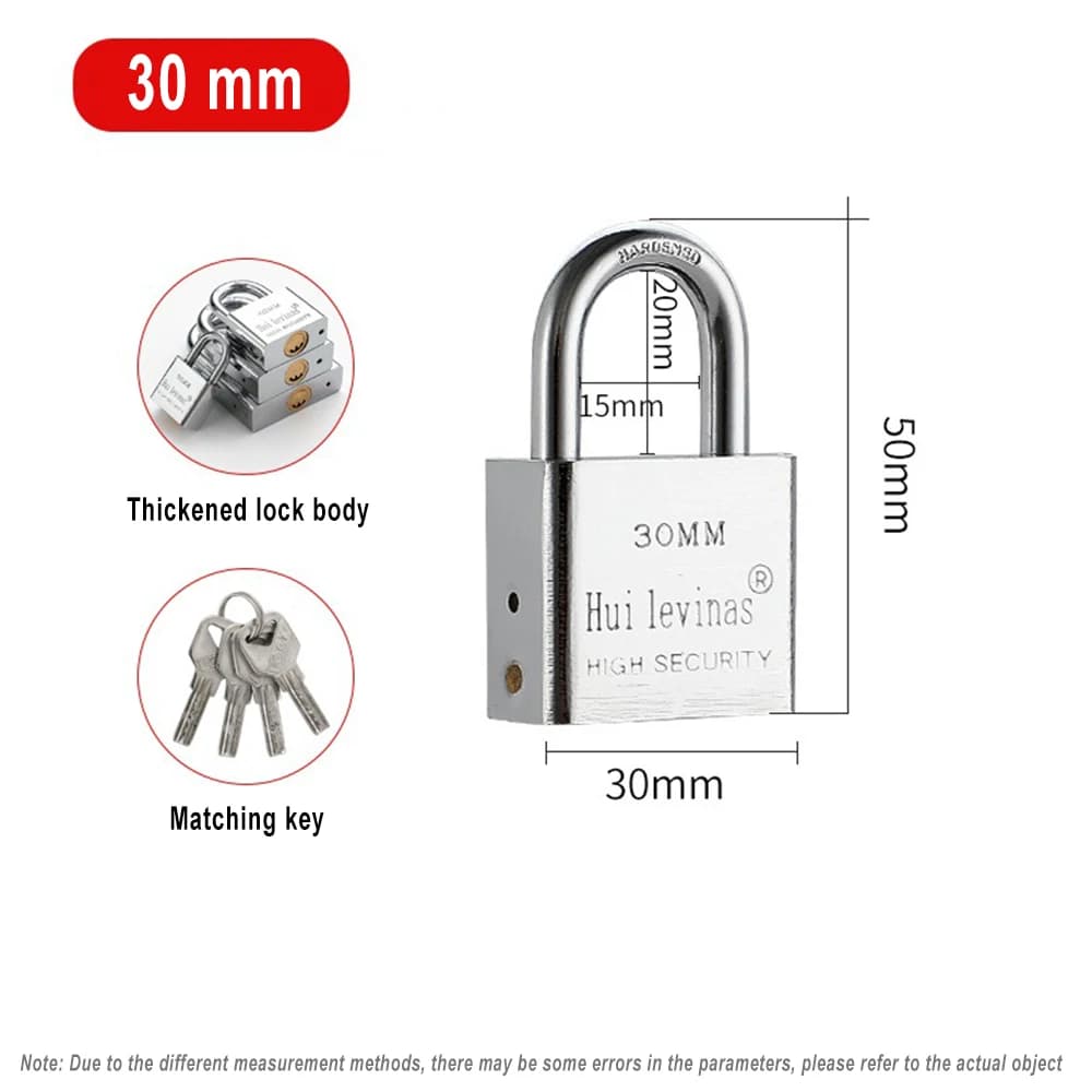 Maison cadenas tête dortoir serrure extérieure étanche, antirouille, antivol et Anti-picking serrure