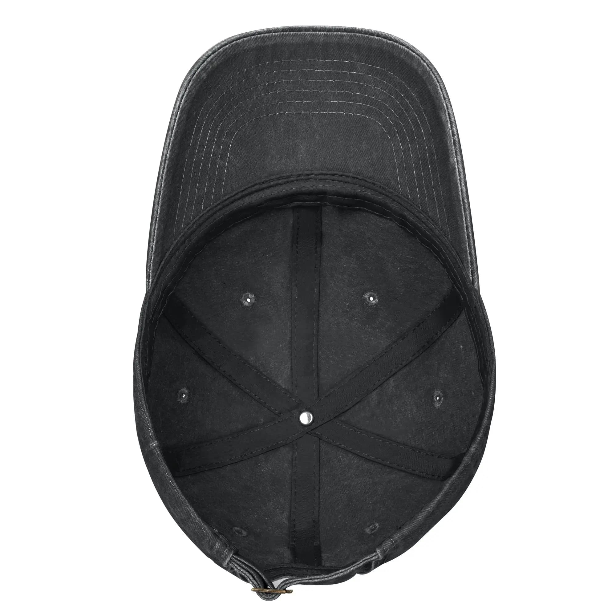 Casquette de baseball imprimée Red Hot Chili, casquette snapback en denim de coton délavé vintage, c