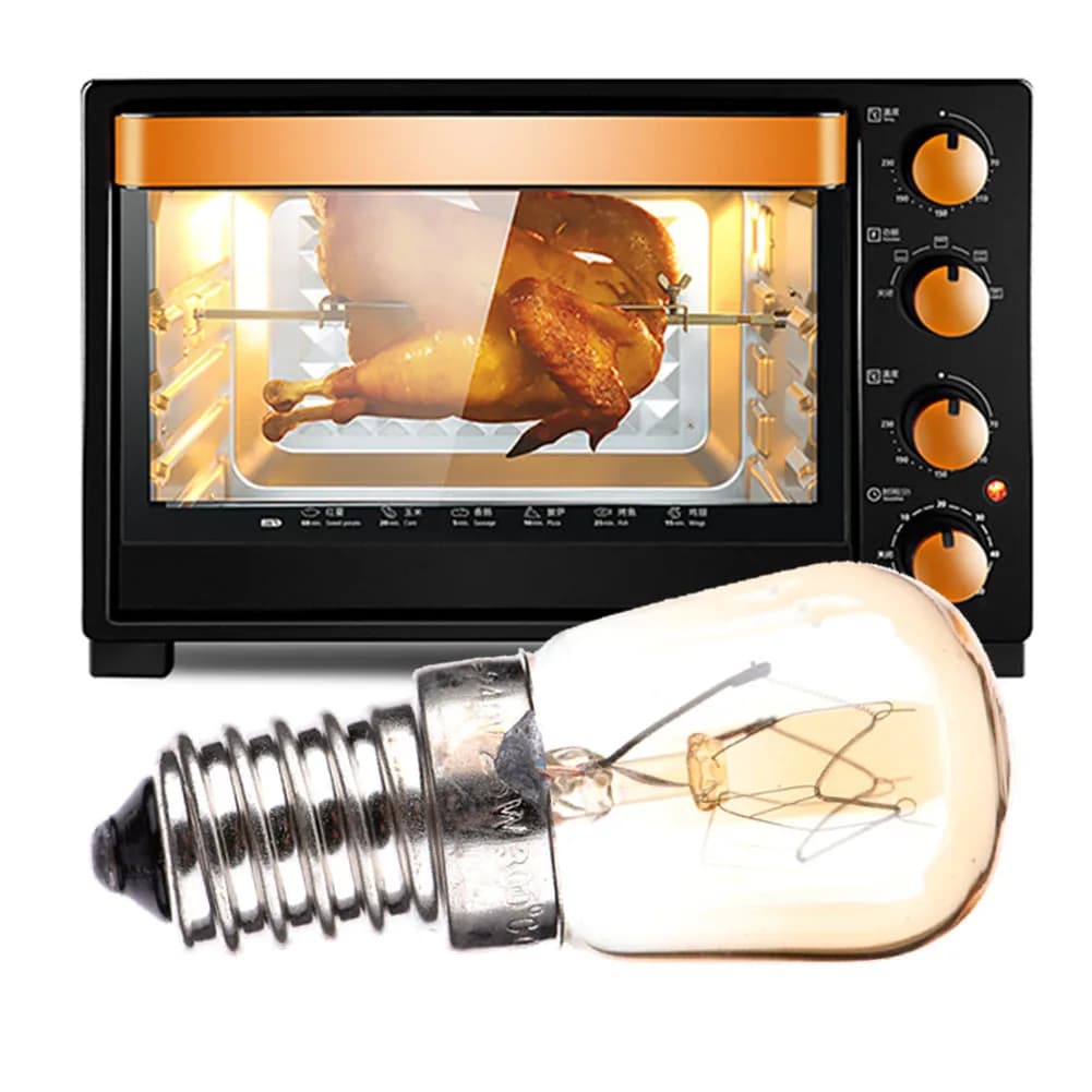 Haute température 300 degrés E14 four grille-pain vapeur ampoule cuisinière tenir lampe 15 W/25 W 22