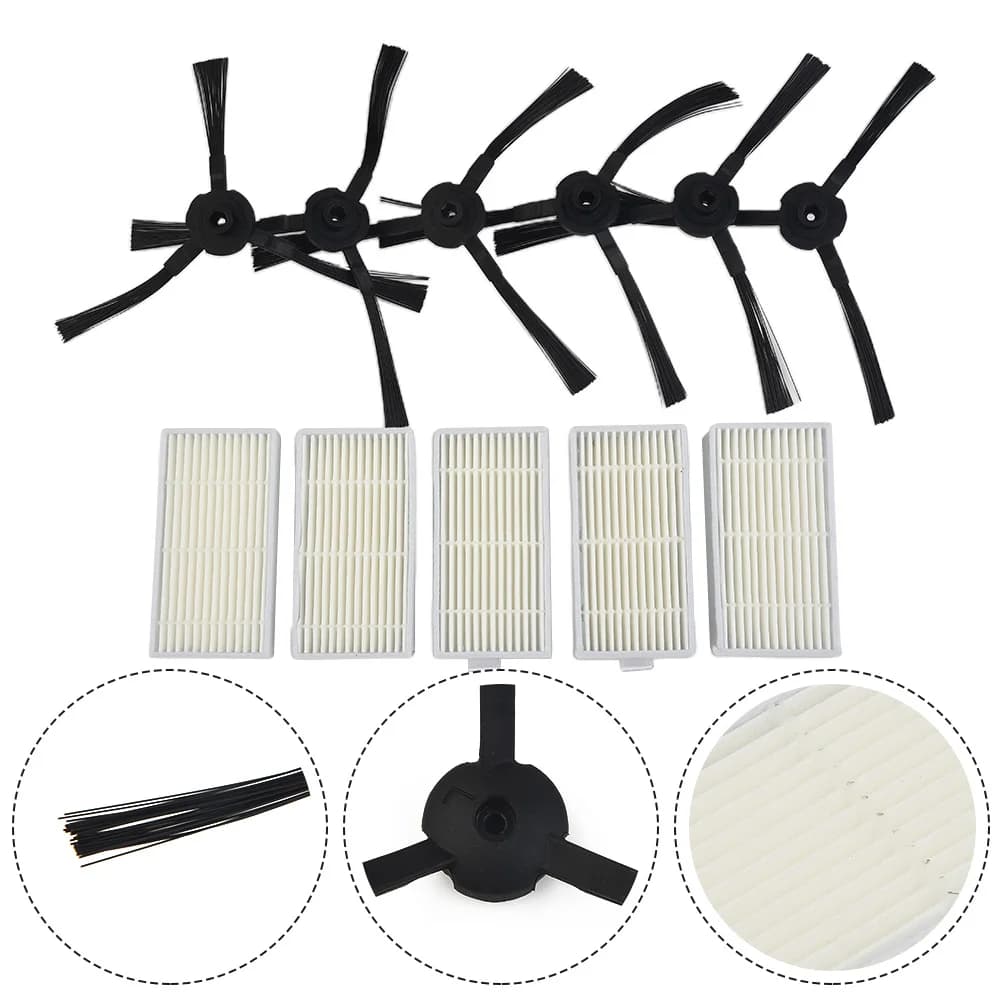Filtres à brosse latérale pour aspirateur robot Lidl Silver-Crest SSR 3000 A1, pièces de rechange, a
