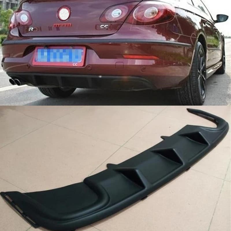 Pare-chocs arrière en fibre de carbone, kit de carrosserie séparateur, accessoires de remise en état