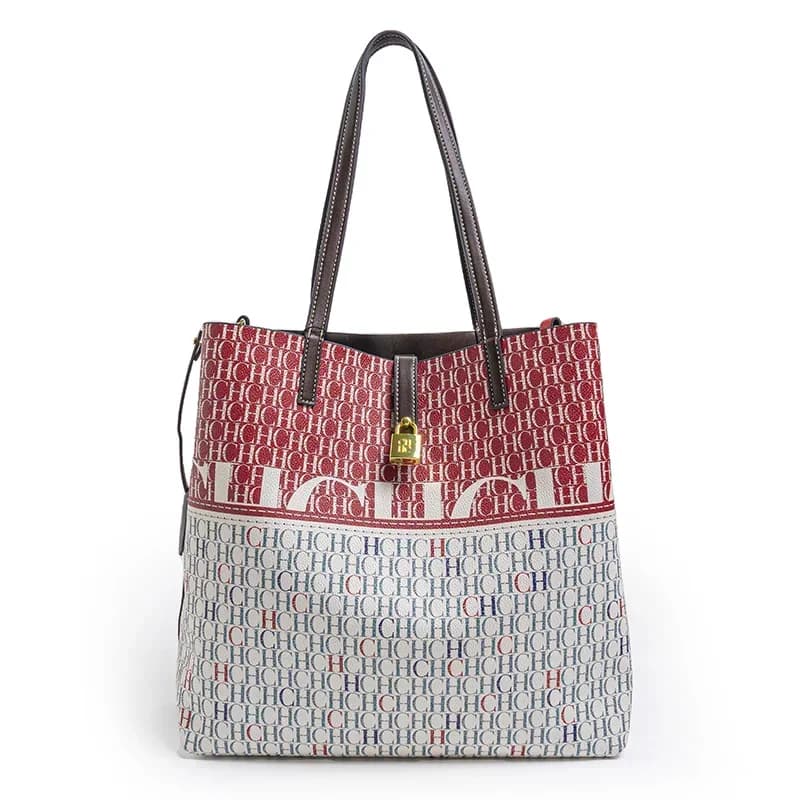 CH – sac à main de banlieue de grande capacité pour femmes, Design imprimé Unique, Style atmosphère 
