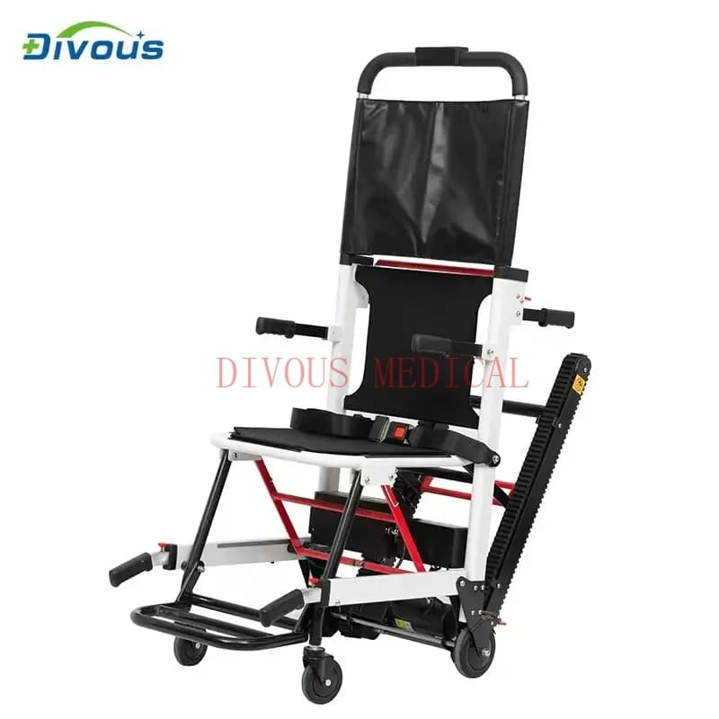 Chaise d'escalade d'escalier électrique pliante portative d'hôpital personnes âgées pour les handica