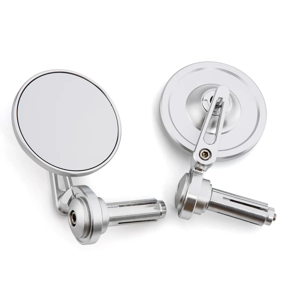 Rétroviseur de moto universel, 1 paire, 7/8 ", 22mm, miroir latéral de motocyclette, accessoires
