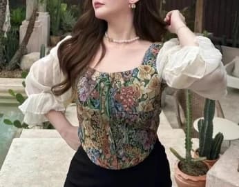 Chemisier à manches longues bouffantes et bandes pour femmes, Streetwear gothique, Slim, Sexy, asymé