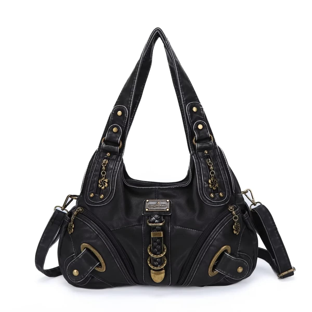 Sac à main Angel Kiss pour femme, sac à bandoulière tendance, grand sac fourre-tout, sac de shopping