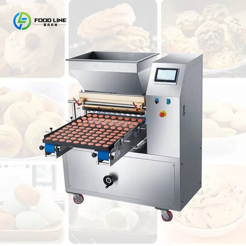 Machine à fabriquer des biscuits à petite échelle, machine à biscuits manuelle pour boulangerie à do