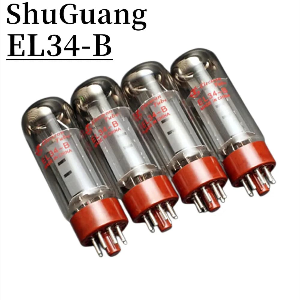 ShuGuang EL34-B Tube à vide remplace 6CA7 EL34B 6P3P 5881 6550 KT88 EL34M EL34 amplificateur à Tube 