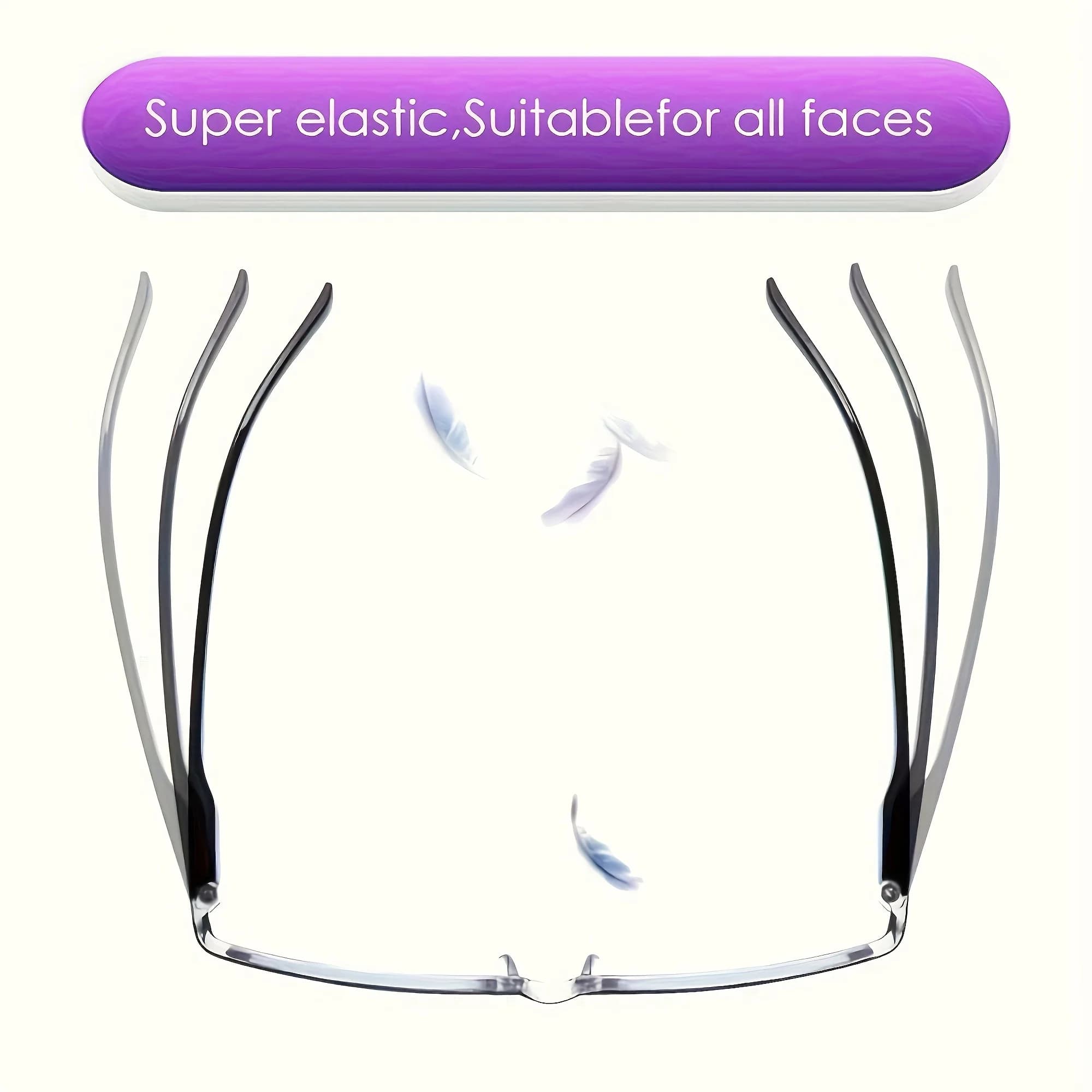 Lunettes de lecture à la mode, Design classique avec matériau PC, unisexe, expérience de lecture con