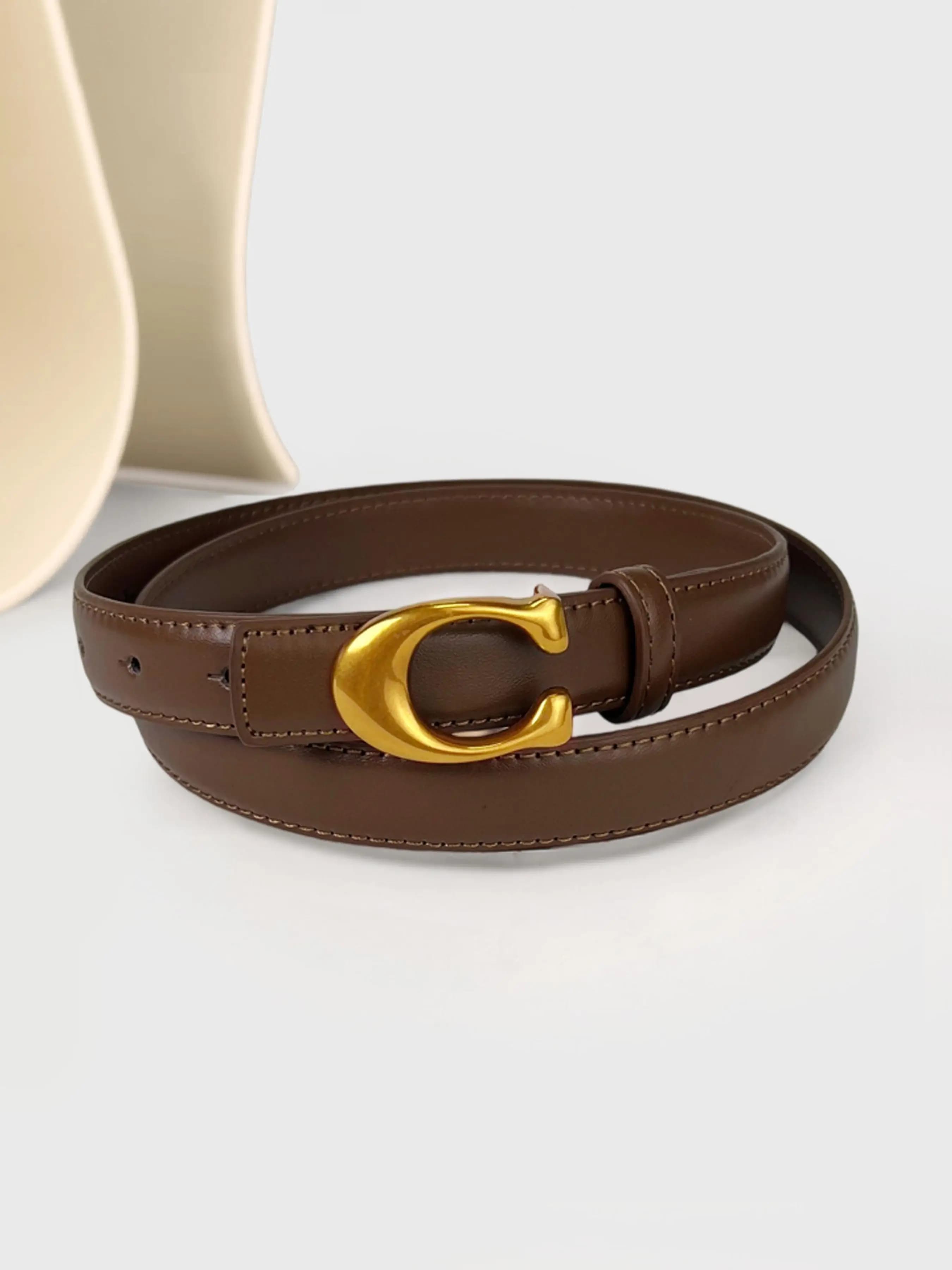 Ceinture Vintage épicée haut de gamme pour femmes, accessoire de mode polyvalent pour jeans et panta