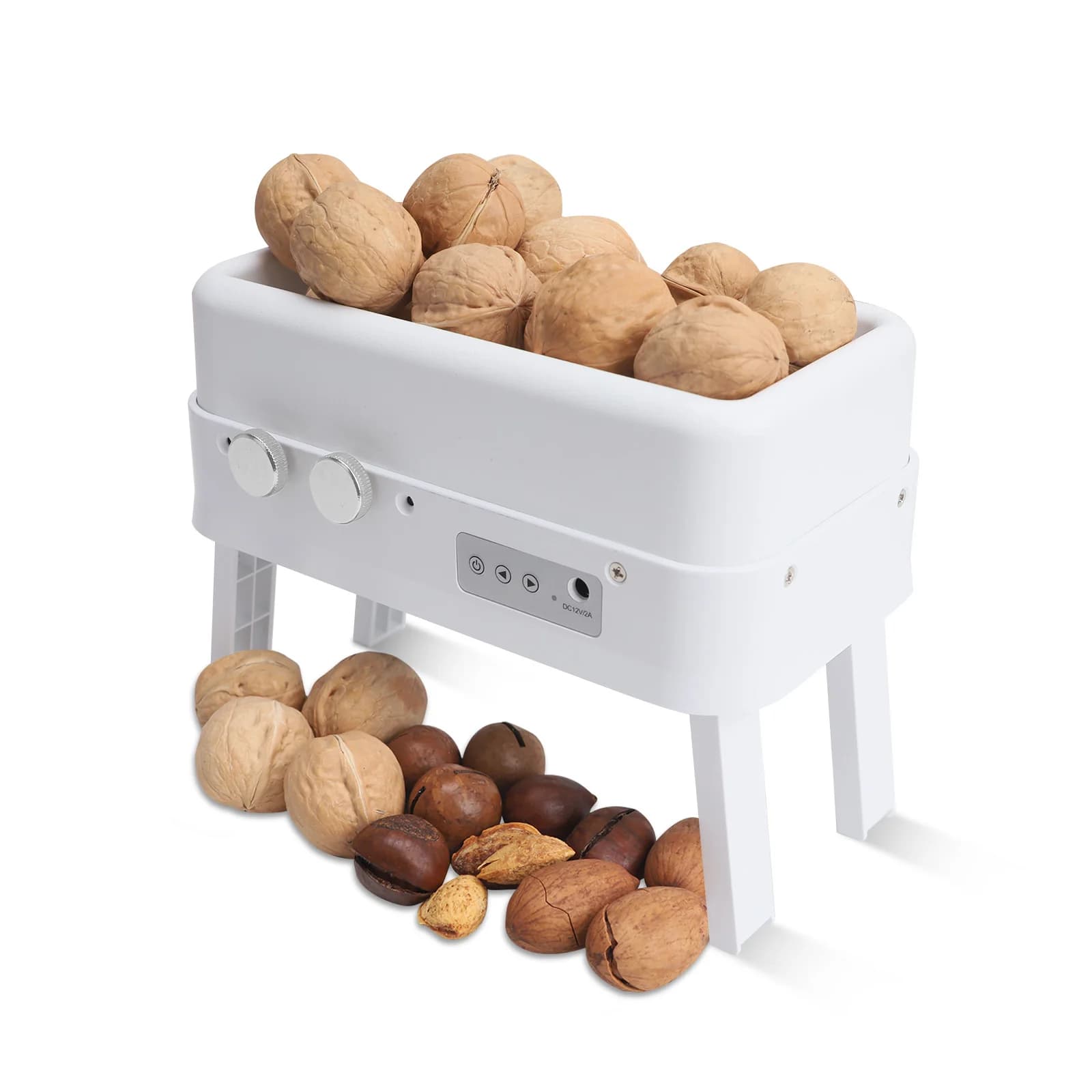 Machine électrique à casser les noix, décortiqueuse automatique robuste pour amandes, noix, pecans, 