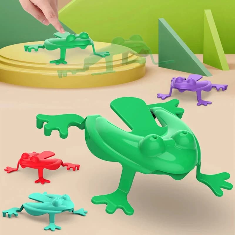 Grenouille sautante pour enfants, jouet parent-enfant, grenouilles rebondissantes, jouet d'anlande, 