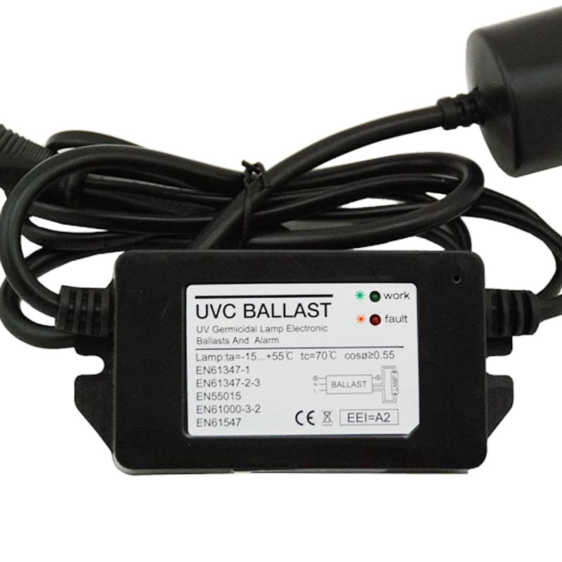 Ballast électronique Coronwater 25-28W EB-G28 avec alarme sonore et visible pour système d'eau UV