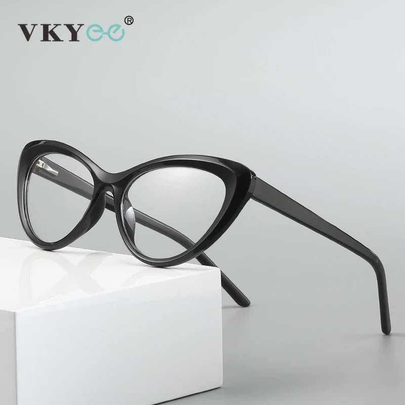 VICKY mode oeil de chat femmes lecture lunettes montures pour lumière bleue bloquant Prescription op