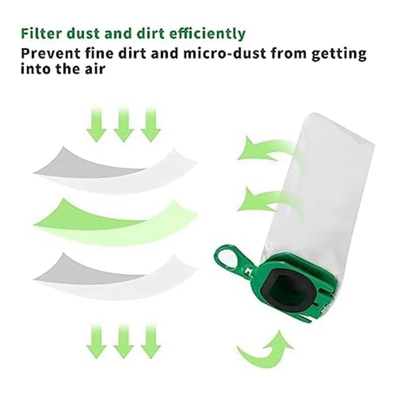 Sacs à poussière pour aspirateur Vorwerk Kobold VB100 yen 100, sacs filtrants avec 3 pièces de recha