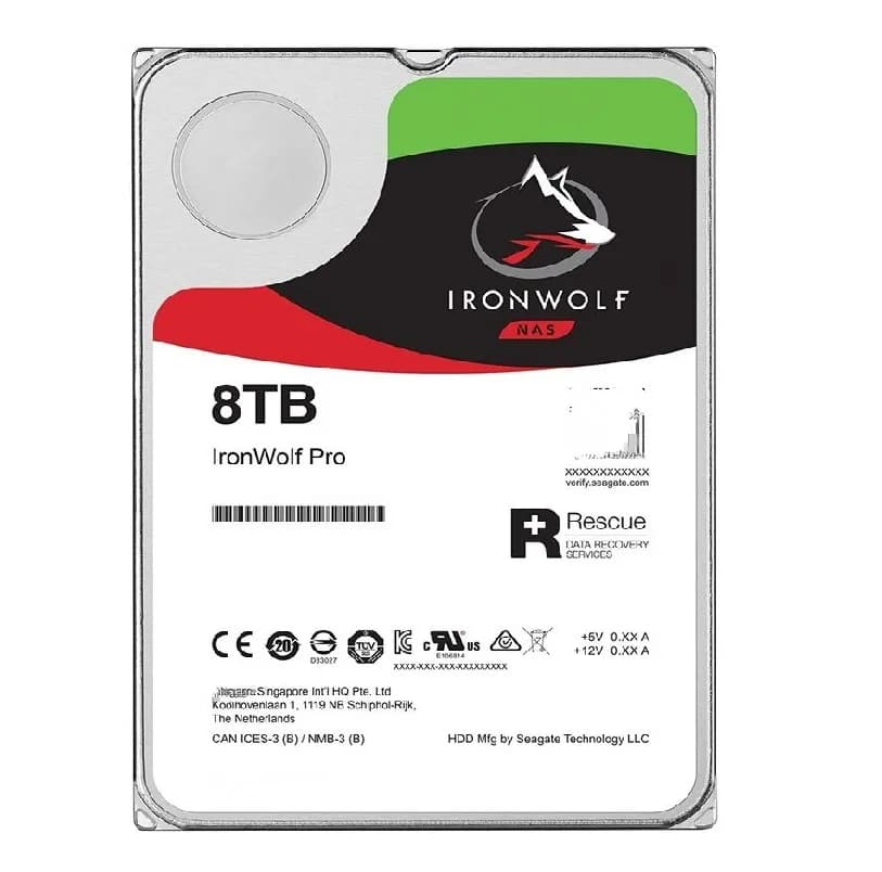 IronWolf-Disque dur SATA 6 Gbumental Pro, 3.5 pouces, 14 To, 12 To, 10 To, 8 To, série 7200RPM, 3.5 