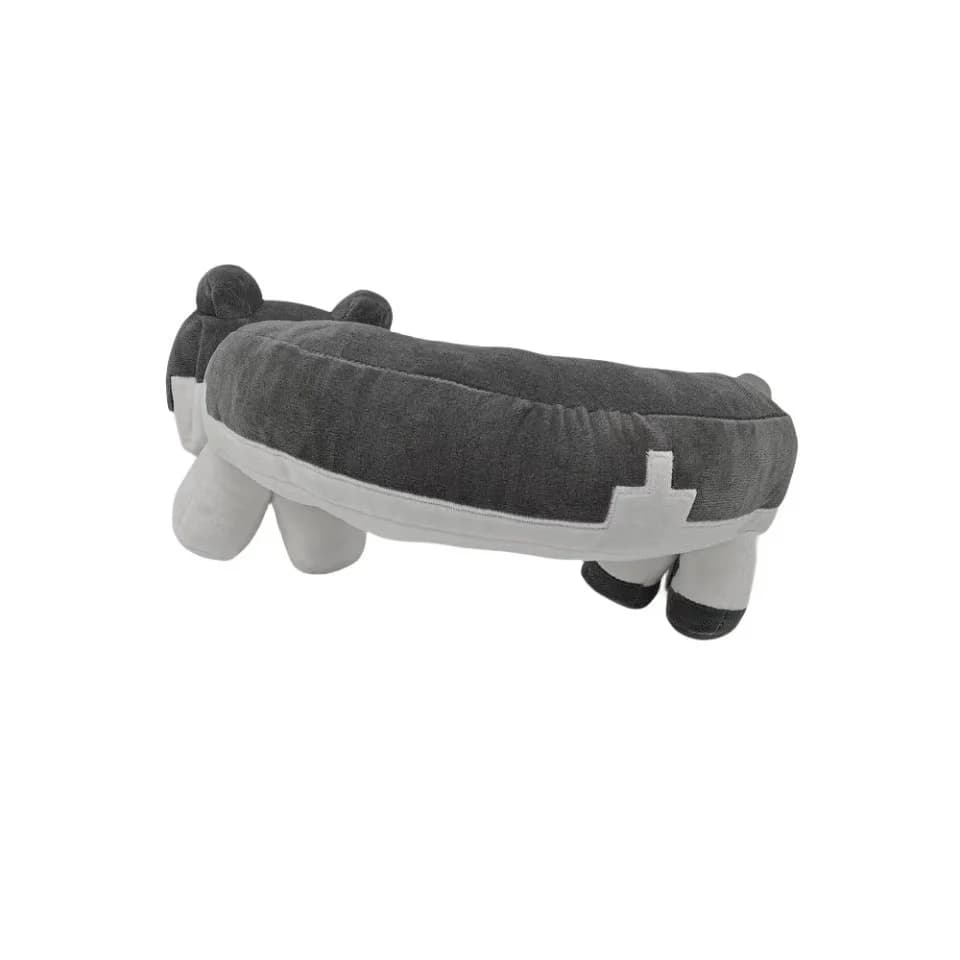 Poupée chat en peluche grise en forme de U, cadeau pour enfants