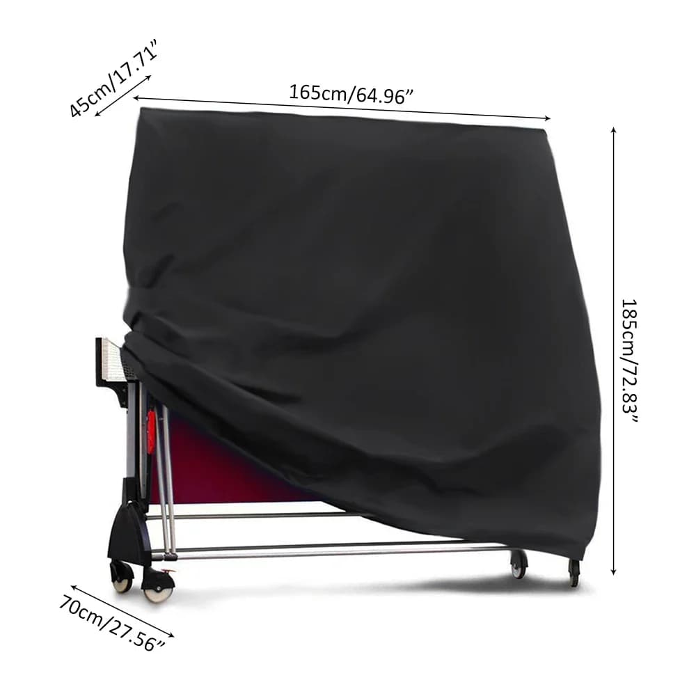 Couverture de Table de Ping-Pong, robuste, étanche, anti-poussière, housse de Protection pour Table 