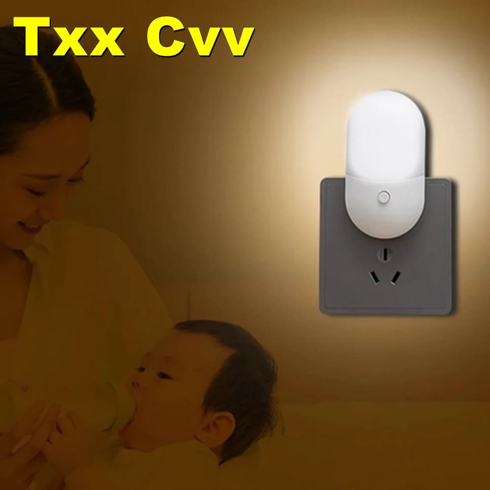 Lampe LED à économie d'énergie 3W, 2 couleurs US/EU, luminaire décoratif d'intérieur, idéal pour une