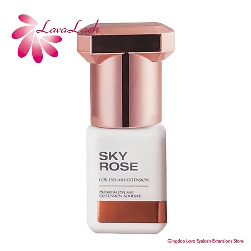 HI SKY-Colle rose pour extensions de cils, séchage rapide, faux cils d'origine coréenne, outils de m