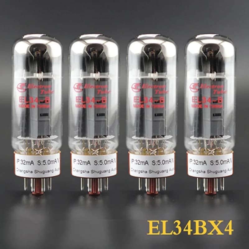 ShuGuang EL34-B Tube à vide remplace 6CA7 EL34B 6P3P 5881 6550 KT88 EL34M EL34 amplificateur à Tube 
