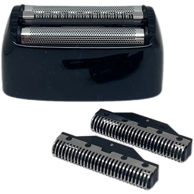 Tête de rechange pour rasoir électrique Kemei KM-H73 – Ensemble lame + grille + support d'origine, t